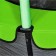 Batut with a protective gap Perfetto Sport 5 ", D = 140 cm, green color