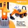 Tolokar "Excavator", movable bucket, light and sound effects, orange color