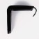 Male purse for magnet, department for bills, for maps, for coins, black color