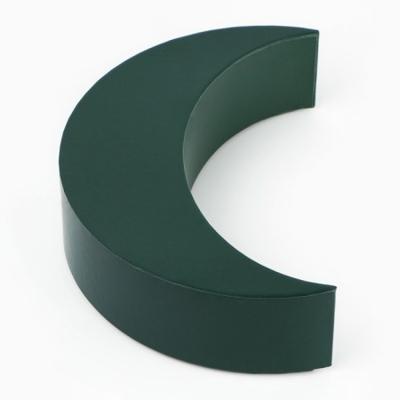 Box of binding cardboard "Emerald", 15 x 23 x 6 cm