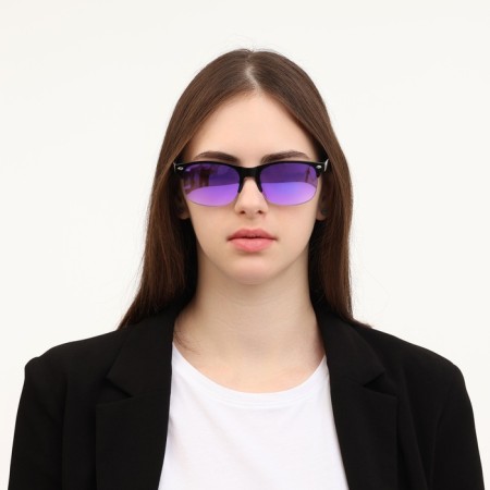 Sunglasses "OneSun", UV 400, pipe 14.3 cm, width 14 cm, lens 4 x 5.4 cm, flex-2