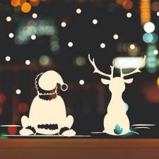 Decorative sticker for windows 