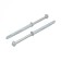 Tundra dowel "rdf" rdf, facade, 10x120 mm, 50 pcs