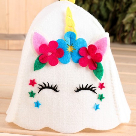 Bath cap with applique "Lera"-1