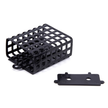 Feeding feeder Yaman rectangular 50 g, metal, removable plastic bottom, packaging 10 pcs. 106948-4
