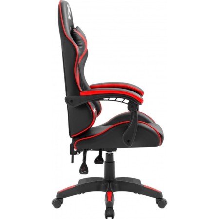 Playing chair Defender Xcom, up to 100 kg, eco-leather, black and red-2