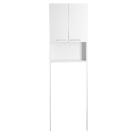 Bathroom rack, white, 55 x 23 x 185 cm-2