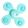 Spinners on the suction cups "Underwater World", for bathing in the bathroom, 3 pcs.