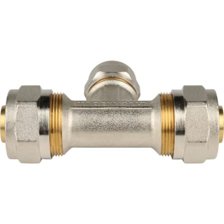 The STOUT SFS-0010-262026 tee, D = 26x20x26 mm, for metal-plastic pipes, screw-2