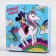 Diamond mosaic on a box, 14x14 cm, Minnie Mouse and unicorn
