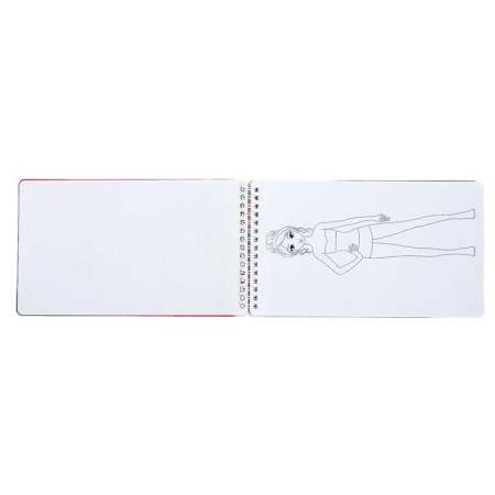 A book with stickers and stencils "Designer's album. Fashion show"-4