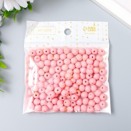 Beads for creativity tree "Pink" D-0.8 cm, set of 20 g-4