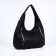 Lurch bag with a zipper, 3 outer pockets, black color