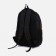 A backpack with a zipper, 3 outer pockets, black/orange color