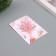 Postcard with seeds "grow itself" "champagne" 5*7cm