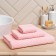 Trick Lovelife “Comfort” 50x90 cm, pink, 100% cotton, 500 g/m2