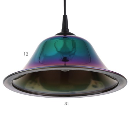 Lamp Bayerlux Elvira 1he27 Rainbow 30x30x12cm-5