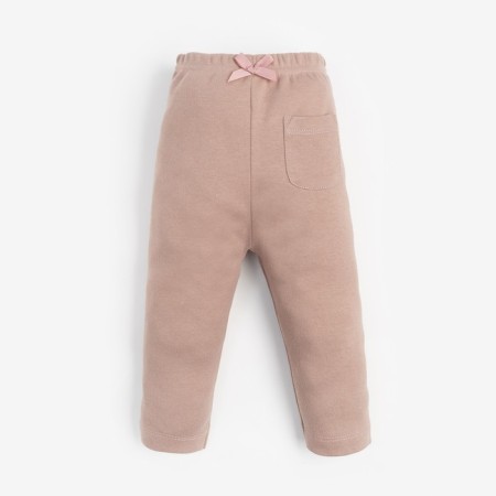 Pants for a newborn, cappuccino color, height 68-74 cm