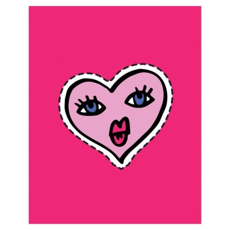 Pillow Golk "Heart, decorative, size 16x45 cm-1