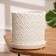 Flower Pot "Bead" White Cylinder No. 2, 1.8 liters