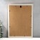 Photo frame Plastic A4 Format "Silver 3D rhombuses with a copper strip" 32.5x24 cm