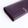 Women's wallet on magnets, purple color