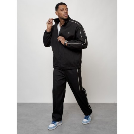 Sports suit men's, size 50, black color-10