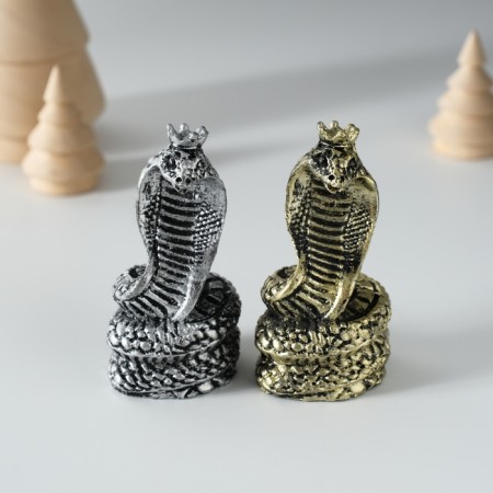 Polystone souvenir "Royal Cobra" mix 4x3.5x7.5 cm