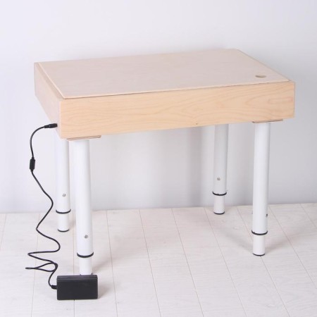 Sand for drawing sand with color backlight, 40 × 60 cm and lid + comb and stencil-3