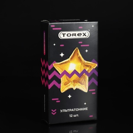 Torex Party condoms, ultra -thin, 12 pcs