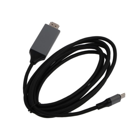 Cable Luazon Cab-5 Type-C-HDMI, 2 m, for devices with USB-C 3.1 (DisplayPort Alt Mode)-3