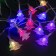 Garland "thread" 3 m with nozzles "Christmas tree", ip20, transparent thread, 20 LED, glow of multi, AAH3