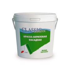 Краска водно-дисперсионная фасадная, 7.5 кг