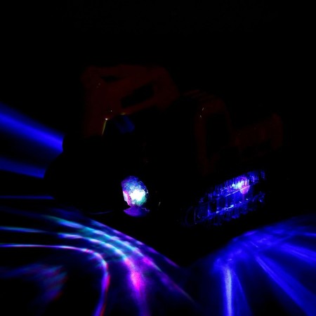 Excavator "Builder", works from batteries, light, sound-6