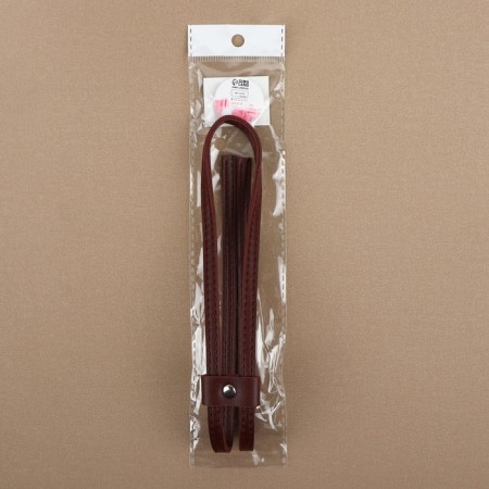 Bag for a bag, 85 × 0.8 cm, brown/silver color-2