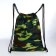 Back for shoes on the lace, green color/camouflage