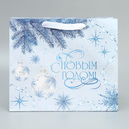 Craft horizontal “Tenderness of the New Year”, ML 27 x 23 x 11.5 cm, New Year-4