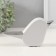 Souvenir Ceramics "Bird" White with silver 15.5x3.3x9 cm