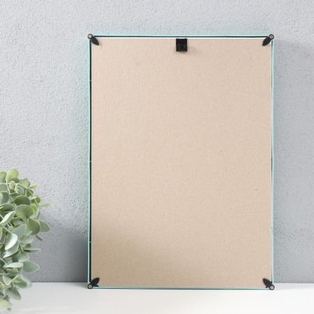 Photo frame plastic 21x30 cm 4 series, turquoise-3