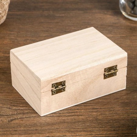 Casket wood for painting "rectangular" 7.4x11.5xx4.7 cm-8