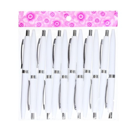 Automatic ball handle, 0.5 mm, under the logo, blue rod, white case-3