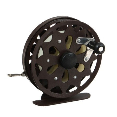 Inertial coil, metal, diameter 7.5 cm, dark brown color, TL75-5
