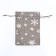 Gift bag from the canvases "Snowflakes", 13 x 18 cm