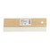 Rubber tundra spatula, white, with a wooden handle, 200 mm