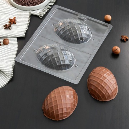 Form for chocolate and sweets "Faberge", 26.5 × 20.5 × 5.5 cm