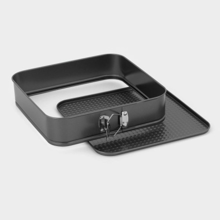 The form for baking the share "Elin. Square ", 28 × 28 cm, removable bottom, anti -stick coating, black color-3
