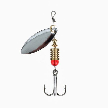 Spinning spinning namazu alleria, 5 g, silver color