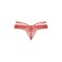 Softline collection panties, red color, size s/m
