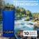 Yugana Germushka, PVC, waterproof 10 liters, one belt, blue