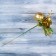 Decor "Winter Tale" Ball Bell, 15 cm, gold